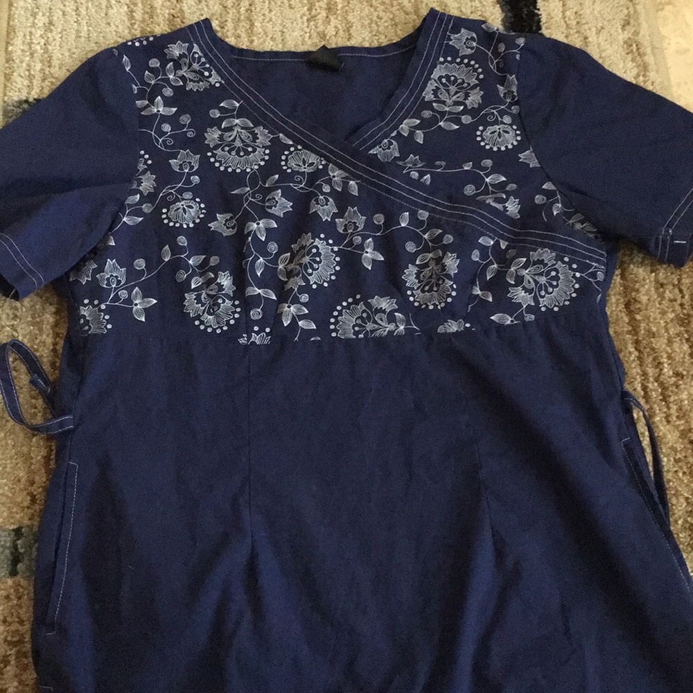Scrub top!
